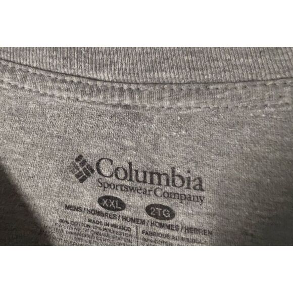 Columbia Joshua Tree California Graphic Mens XXL 2xl  T-shirt Gray - Picture 2 of 2